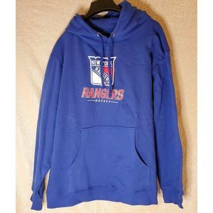 New York rangers 2XL hoodie lockup hoodie pullover